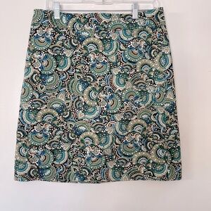 Talbots Multi Colored Skirt